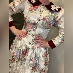 Vintage Floral Dress